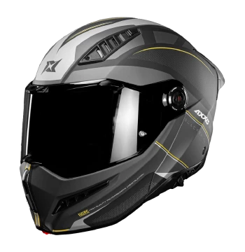 CASCO ABATIBLE AXXIS GHOSTFIGHTER BLACKSMITH B3
